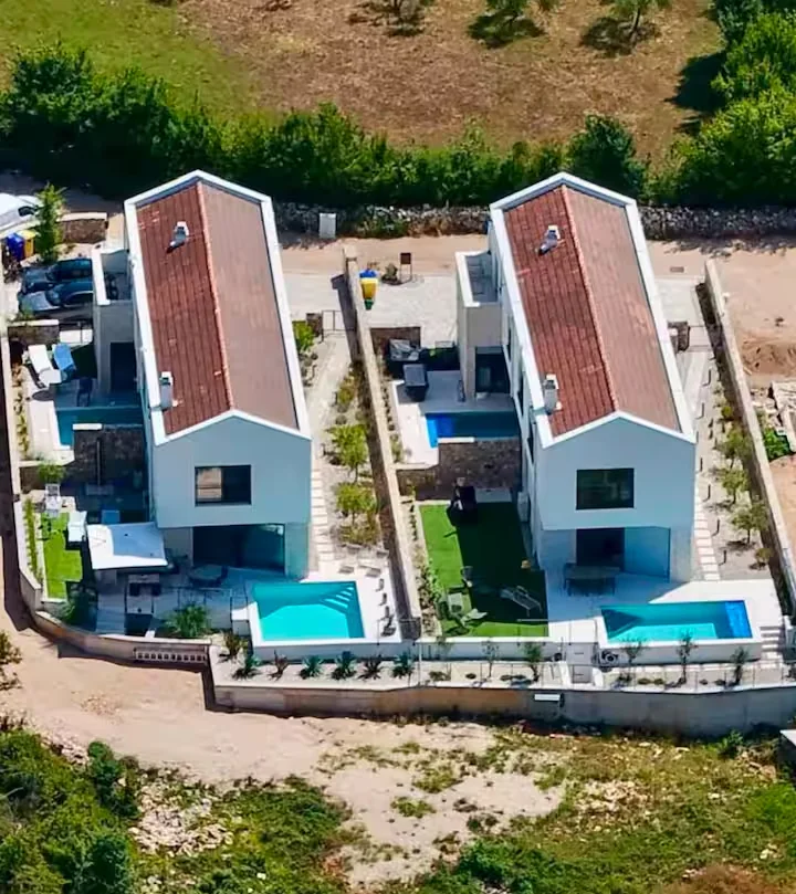 Luftaufnahme der Villa Sveti Mare